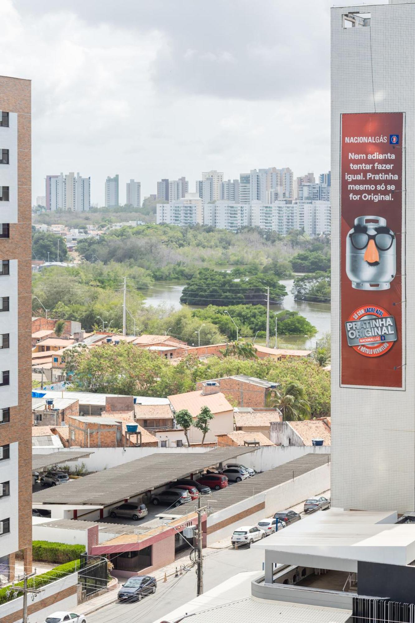 Vista Mar E Lagoa - Cozinha E Frigobar - Apartamento Flat Proximo A Praia São Luís Dış mekan fotoğraf