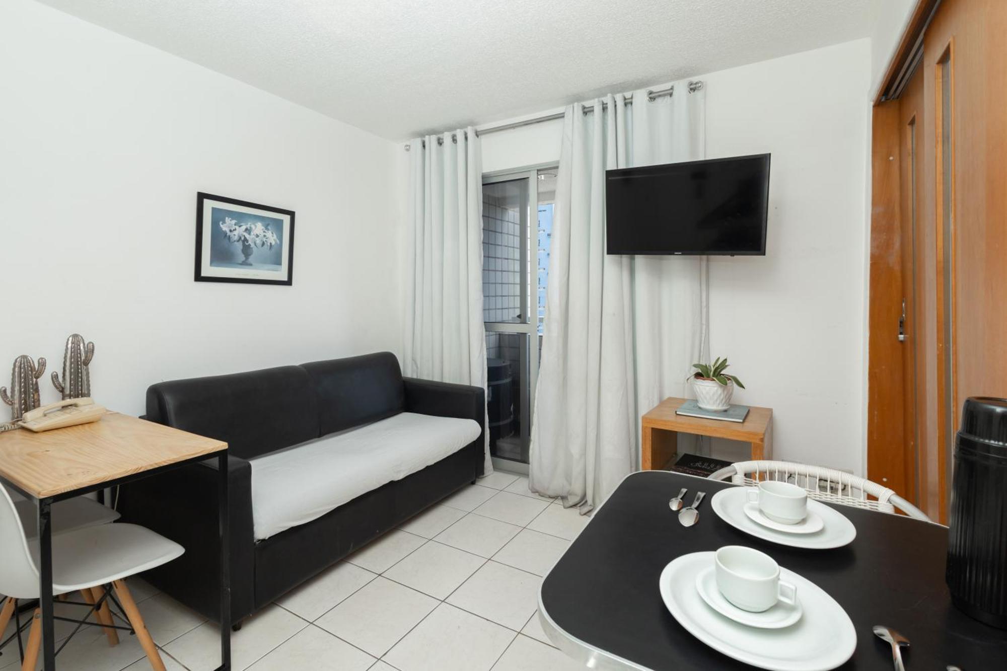 Vista Mar E Lagoa - Cozinha E Frigobar - Apartamento Flat Proximo A Praia São Luís Dış mekan fotoğraf