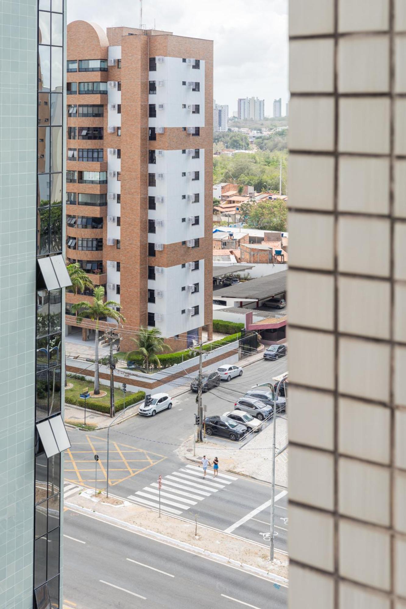 Vista Mar E Lagoa - Cozinha E Frigobar - Apartamento Flat Proximo A Praia São Luís Dış mekan fotoğraf